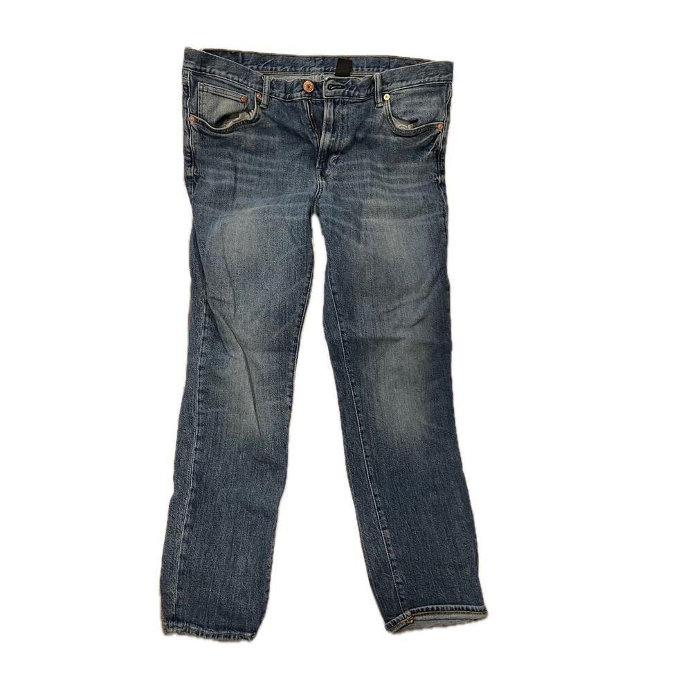 &Denim Tapered Blue Jeans Mens 36x28